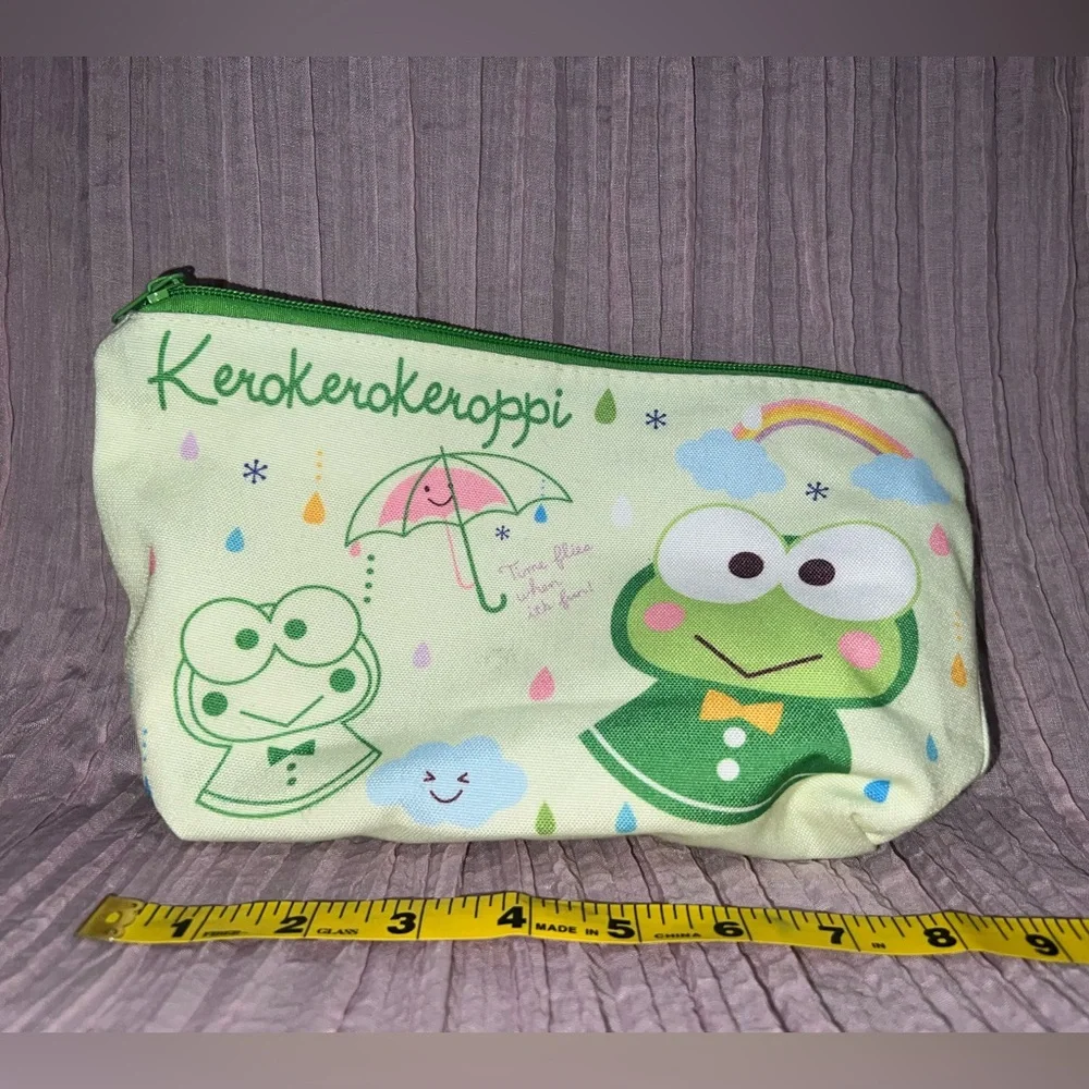 Keroppi pencil Pouch - Green